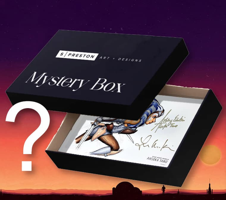 S Preston Autograph Star Wars Mystery Box #1