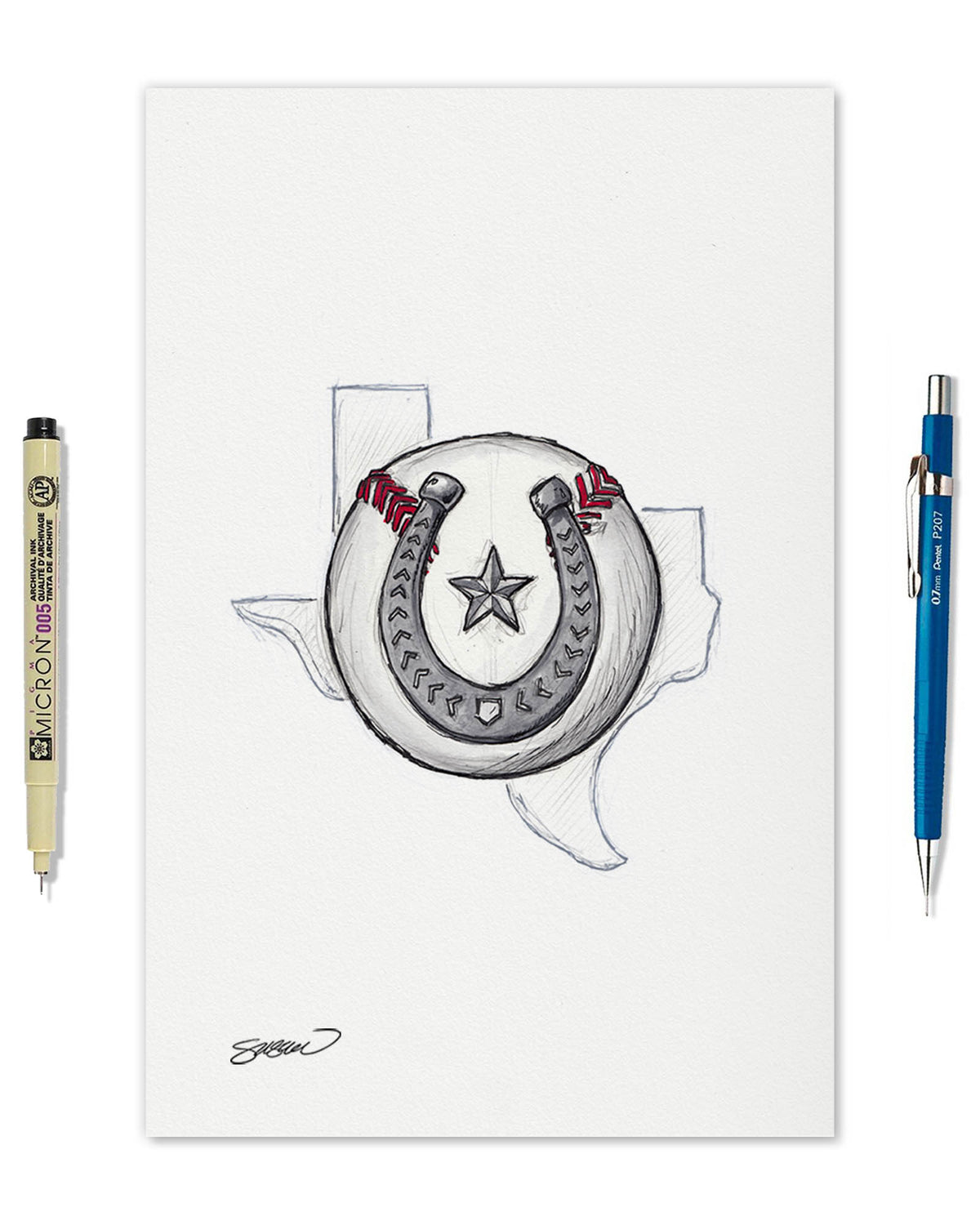 2024 MLB All-Star Game Sketch Limited Edition Print