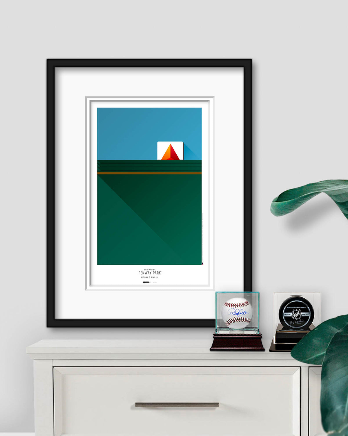 Minimalist Fenway Park Art Print
