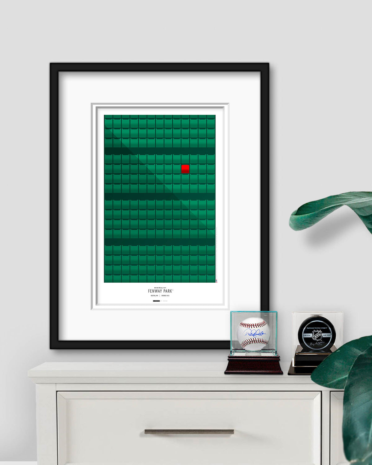 Minimalist Fenway Park Art Print