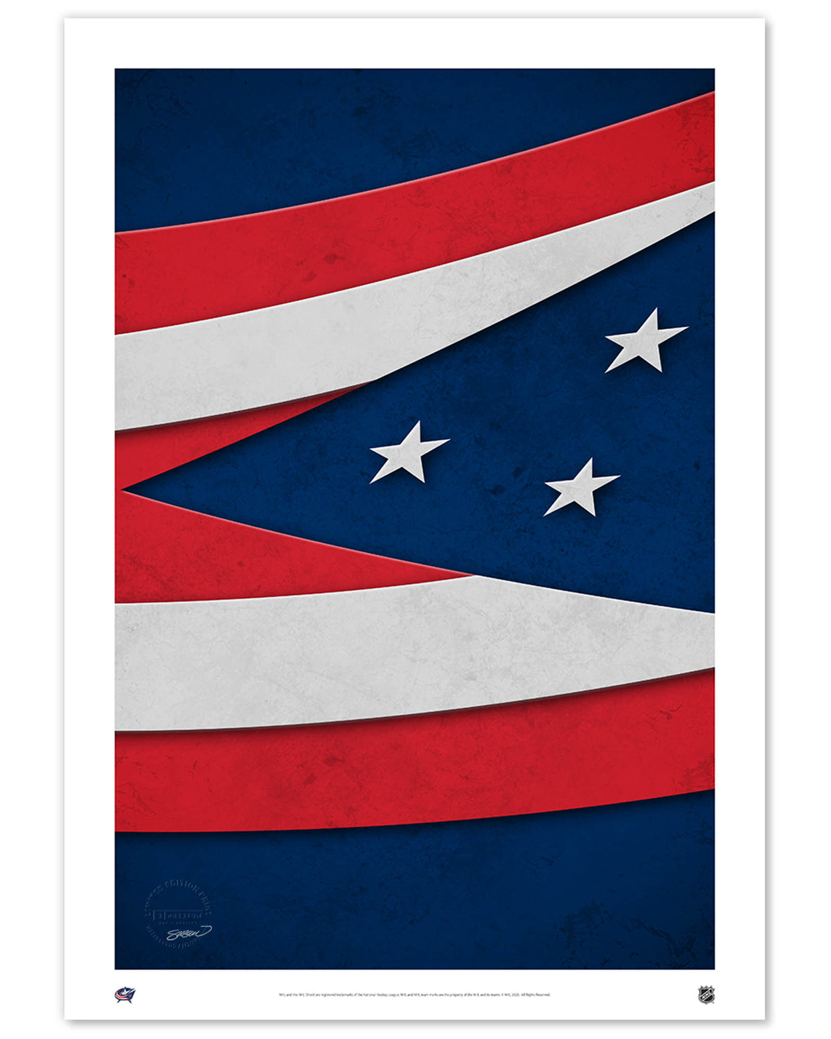 Minimalist Logo - Columbus Blue Jackets