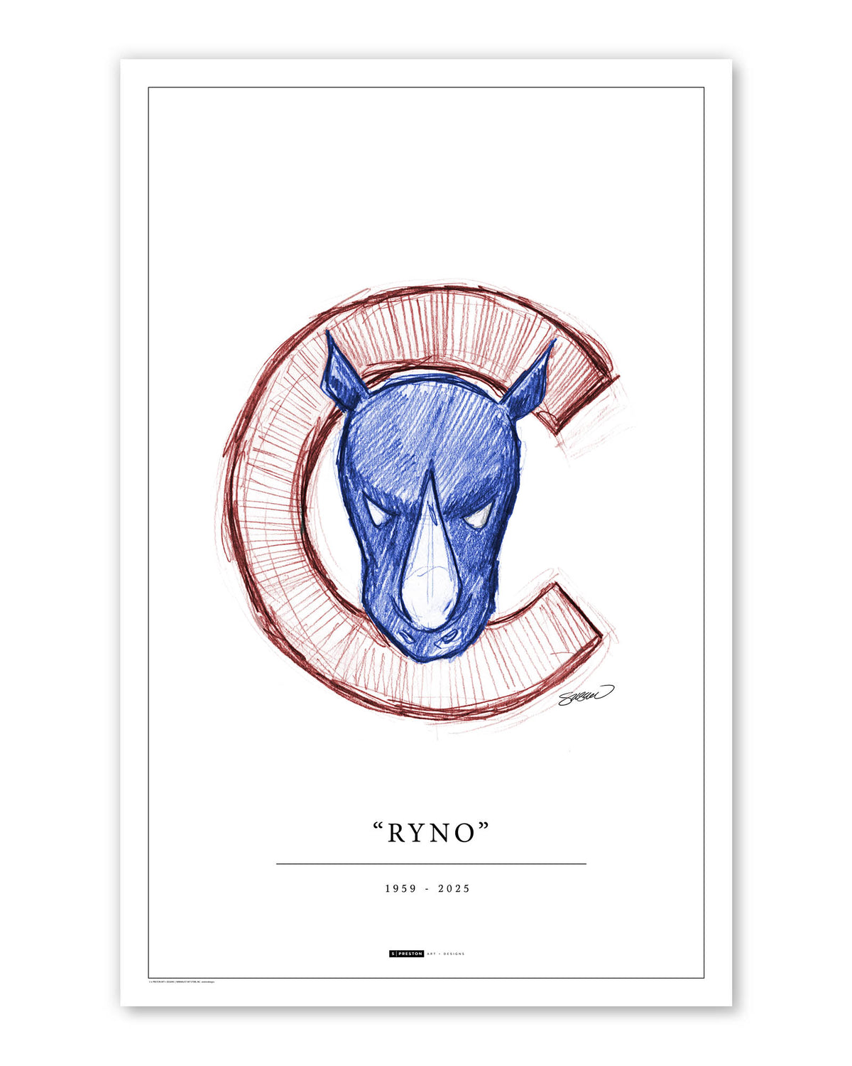 Remembering Ryno Poster Print