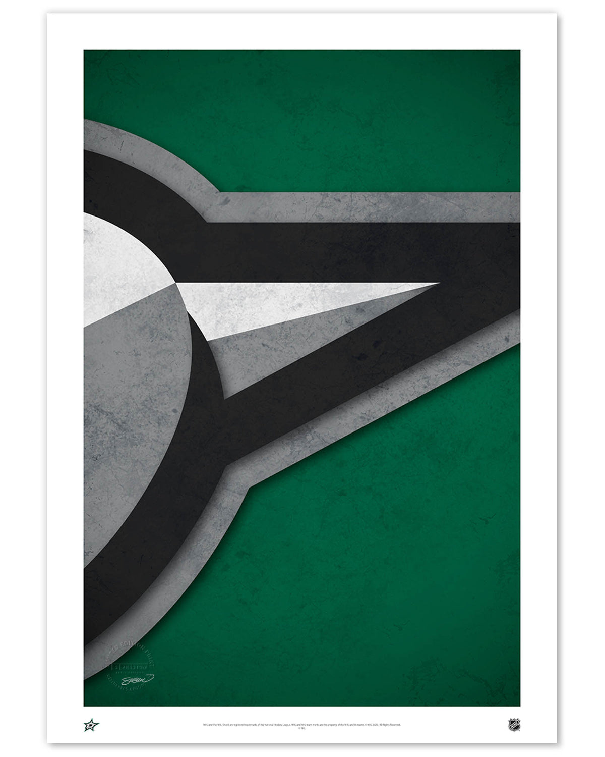 Minimalist Logo - Dallas Stars