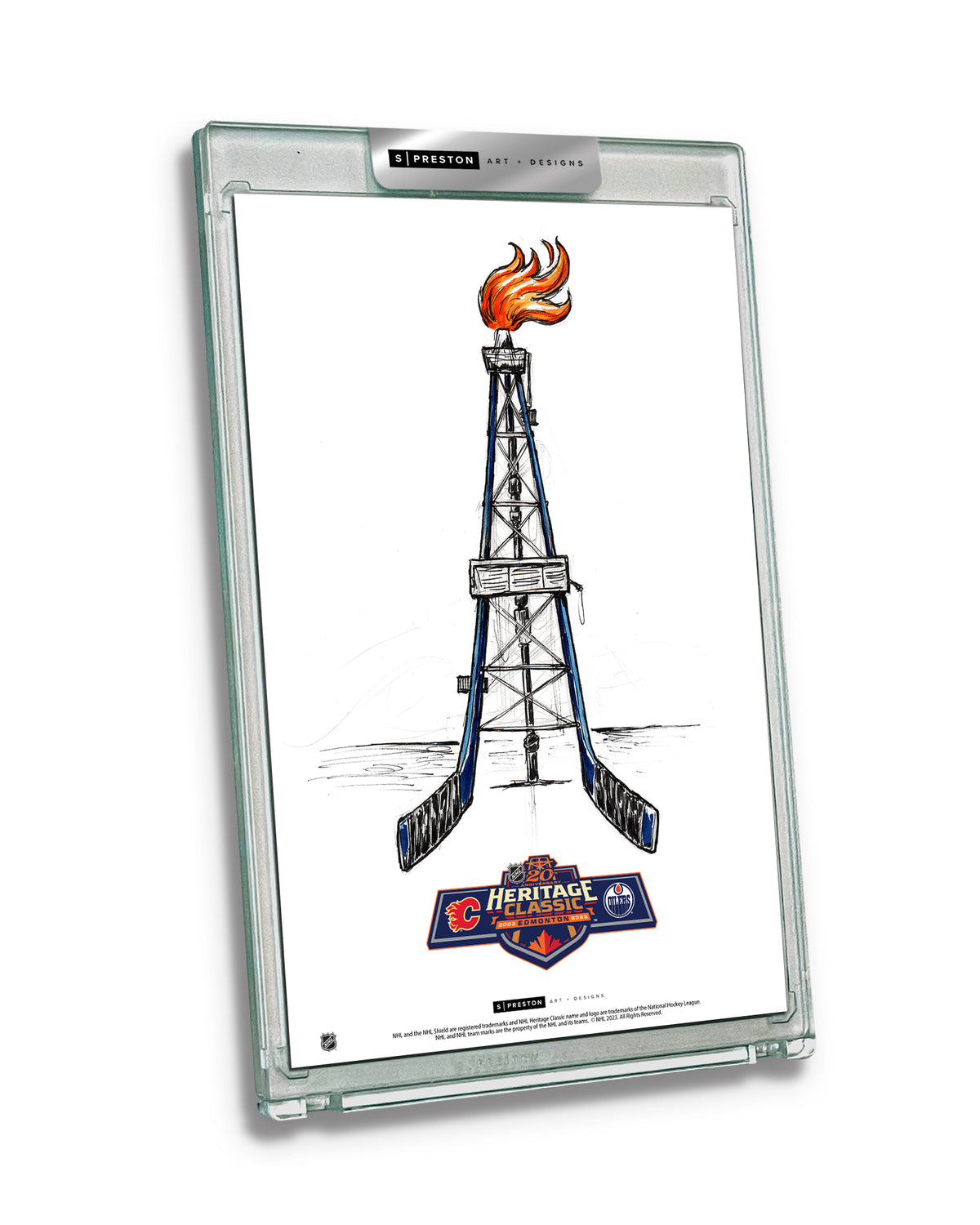 2023 Heritage Classic Sketch Art Card Slab