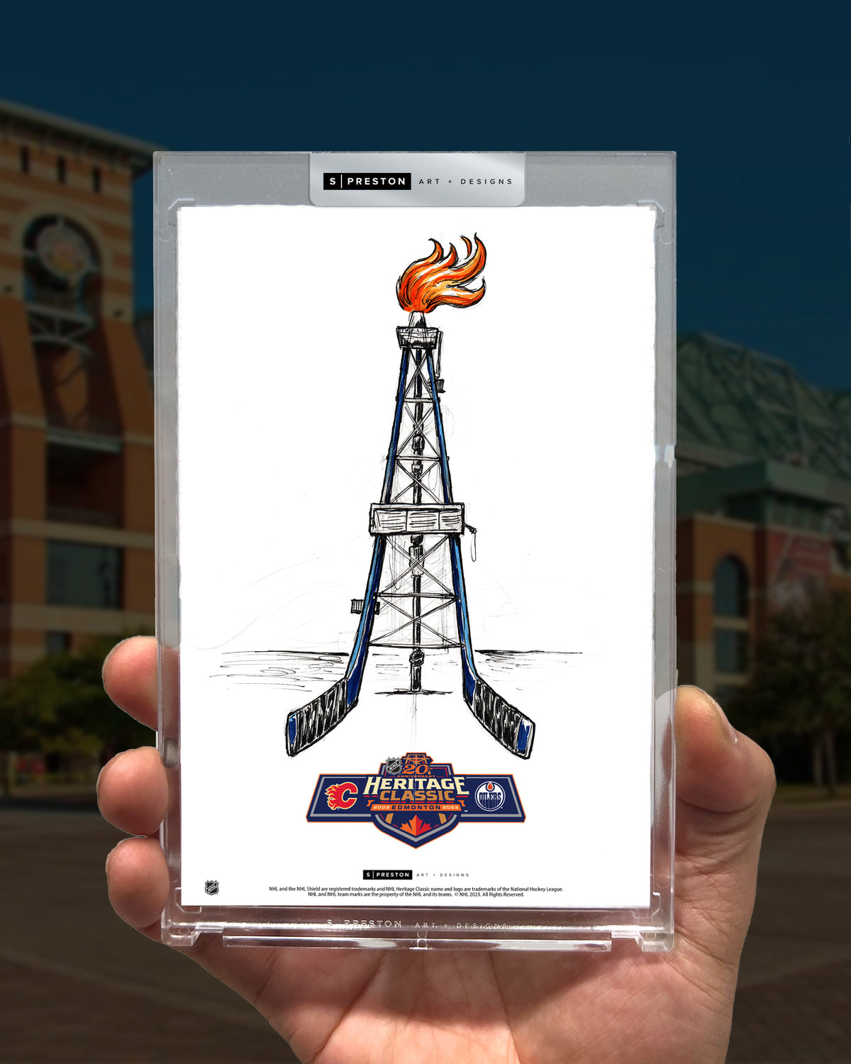 2023 Heritage Classic Sketch Art Card Slab