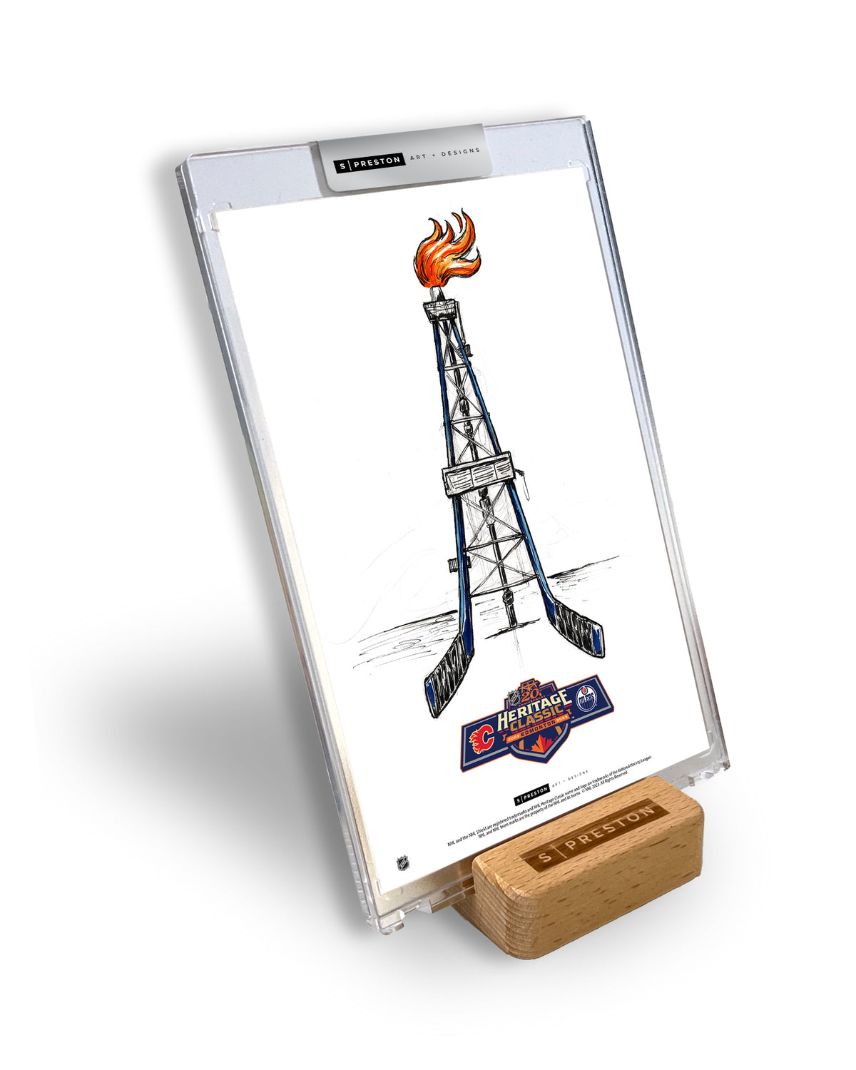 2023 Heritage Classic Sketch Art Card Slab