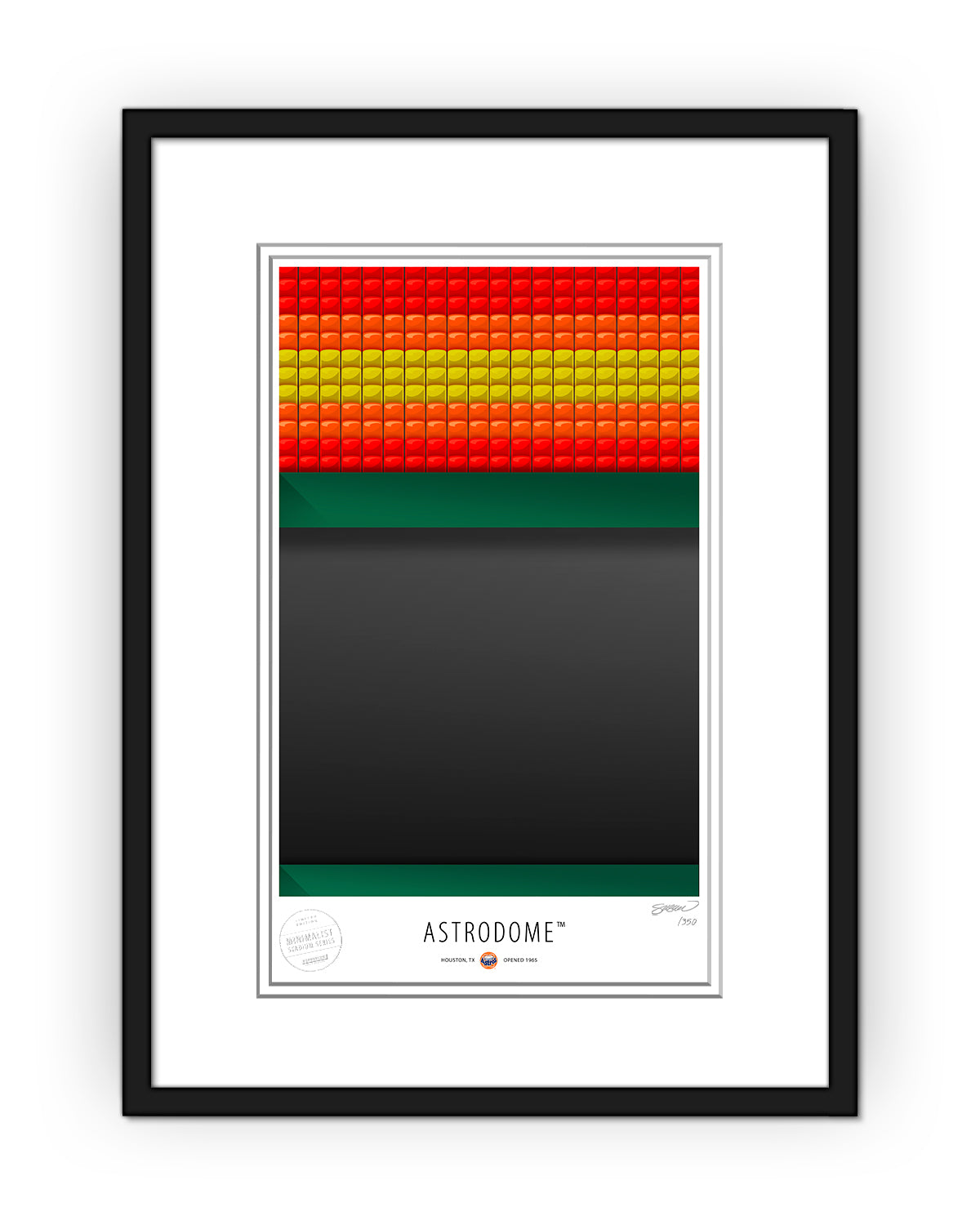 Minimalist Astrodome Art Print