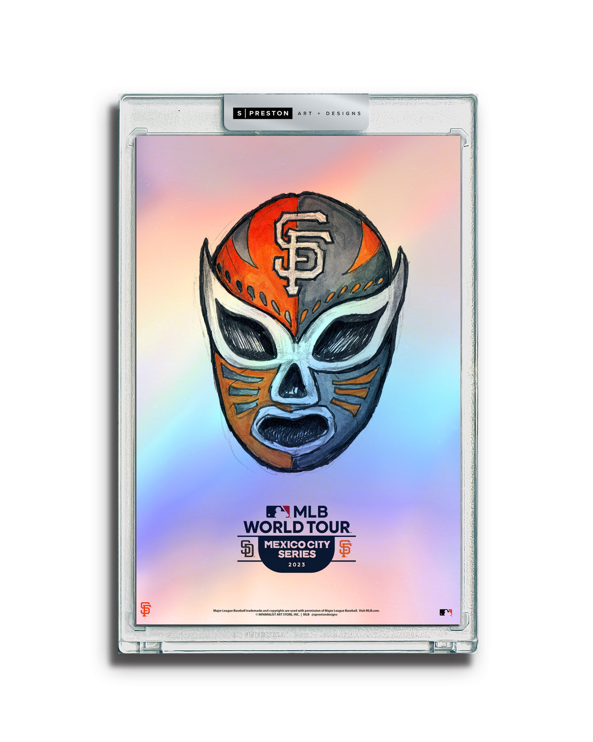 Mexico Series 2023 Ink Sketch Giants Limited Edition Art Card Slab