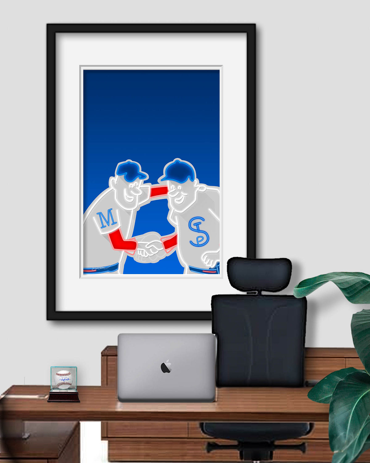 Minimalist Target Field Art Print