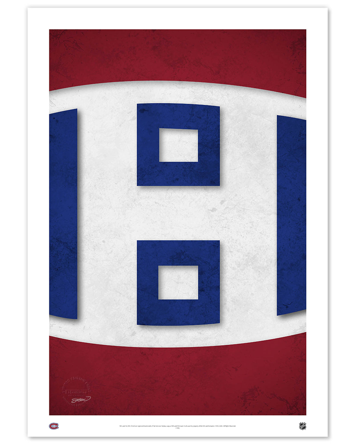 Minimalist Logo - Montreal Canadiens