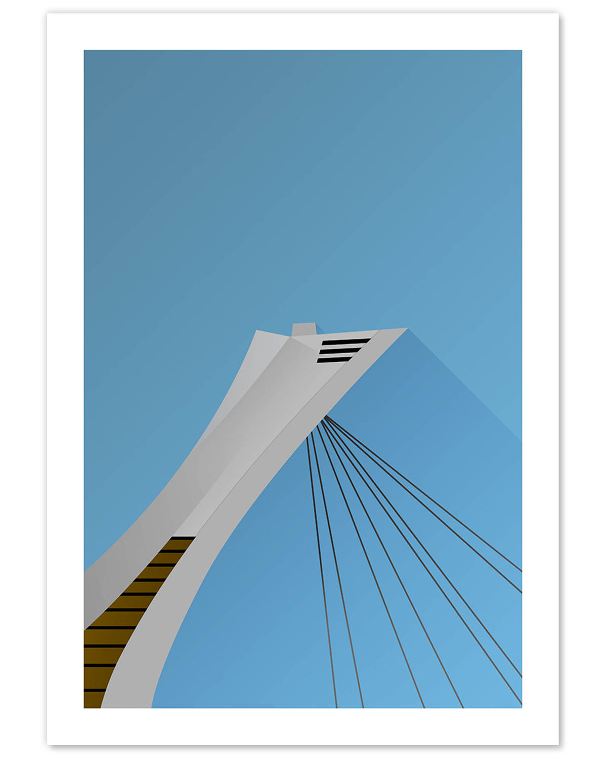 Minimalist Olympic Stadium