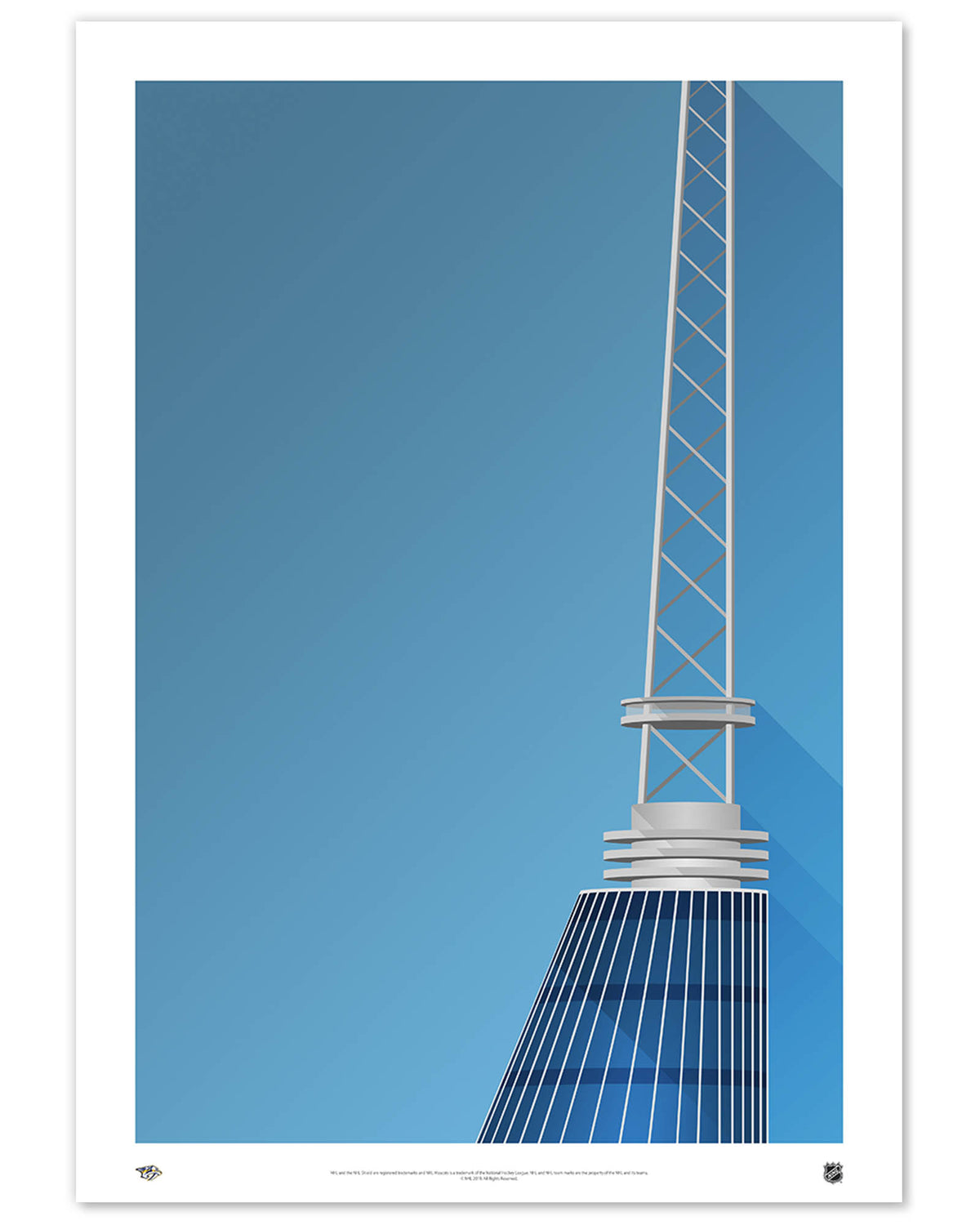 Minimalist Bridgestone Arena