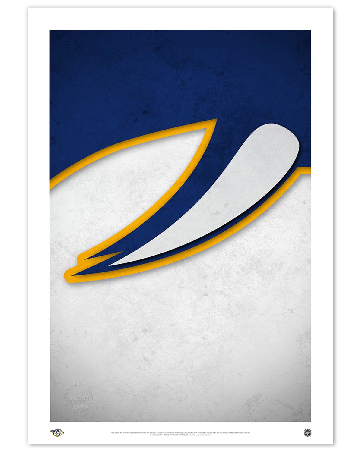 Minimalist Logo - Nashville Predators