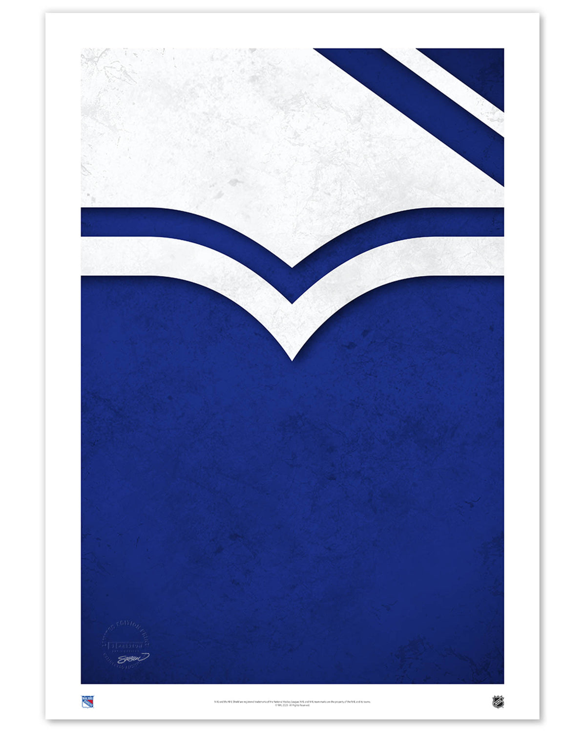 Minimalist Logo - New York Rangers