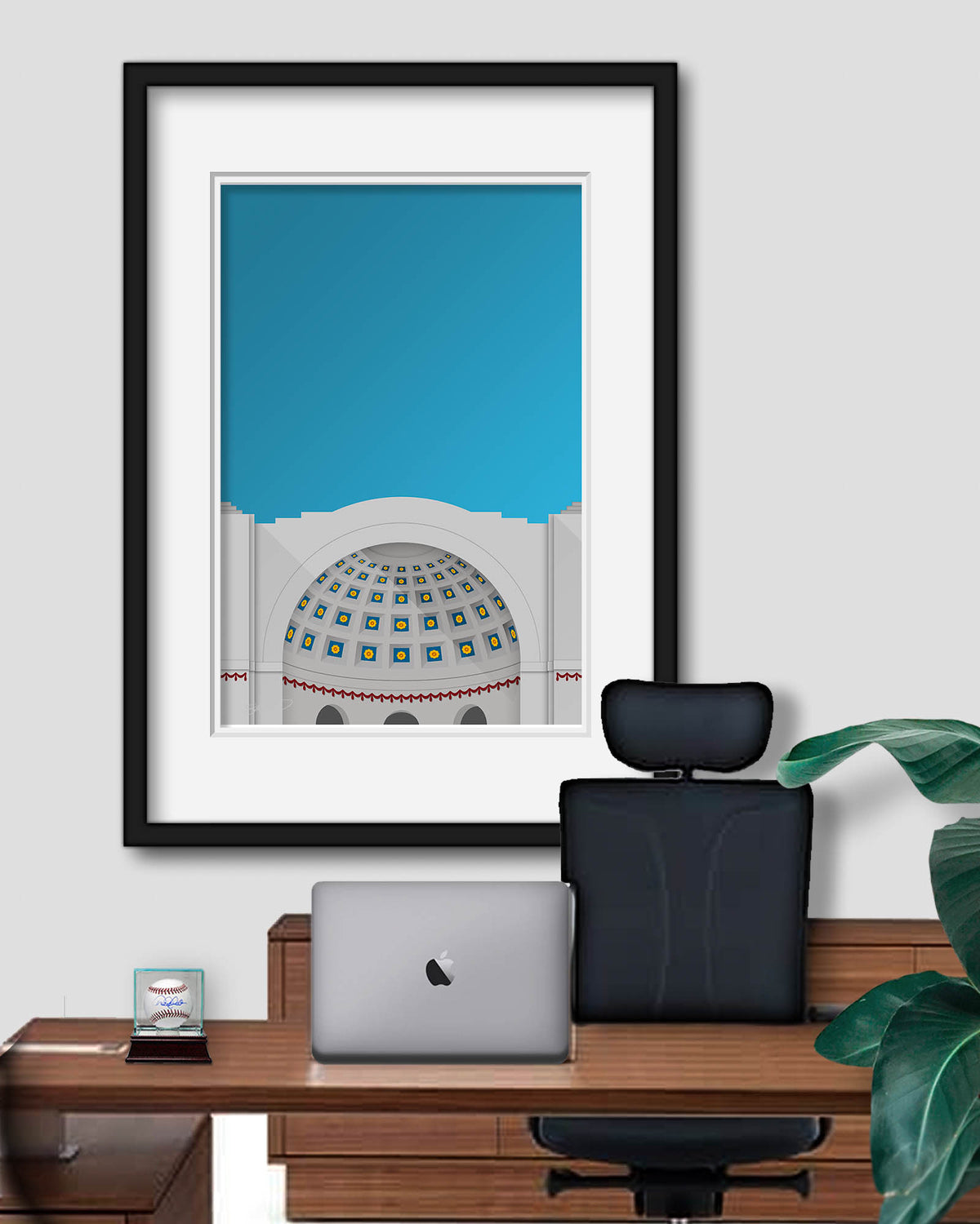 Minimalist Ohio Stadium Art Print
