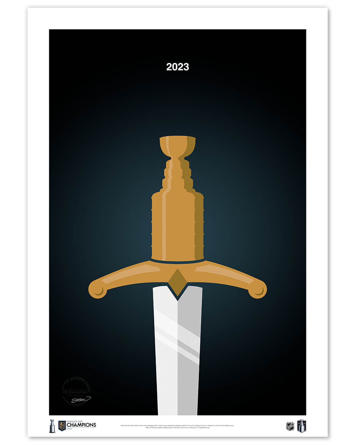 Minimalist Stanley Cup 2023 Limited Edition Art Print