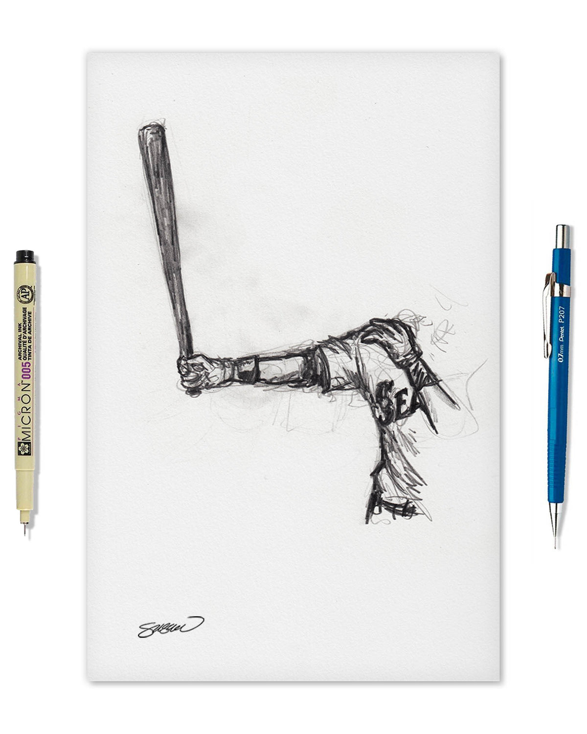 Welcome Back to Seattle Sketch
