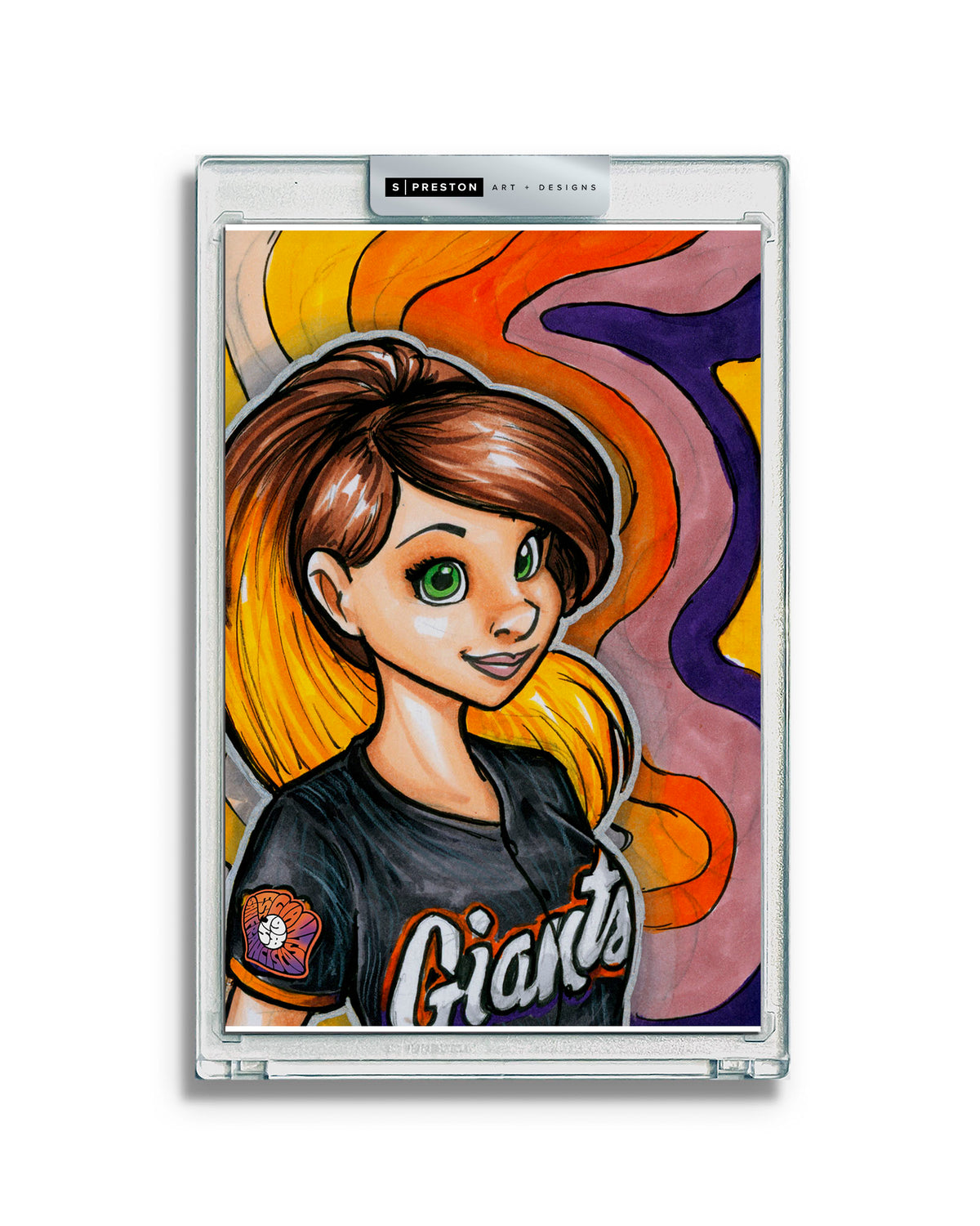 WinS® San Francisco Giants City Connect - Konni Mackenzie Art Card Slab