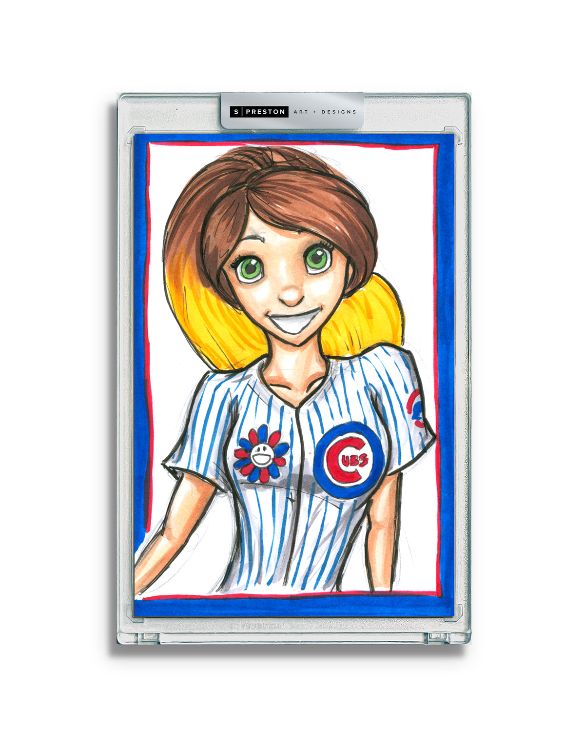 2025 MLB Tokyo Series Konnie Mackenzie Original Artwork