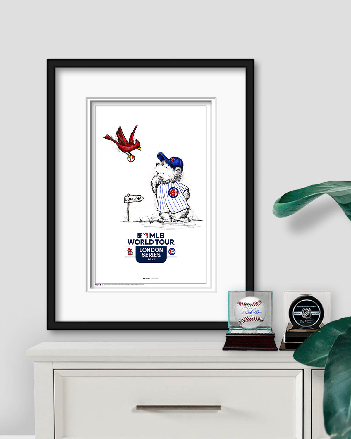 2023 MLB London Series Sketch Limited Edition Art Prints
