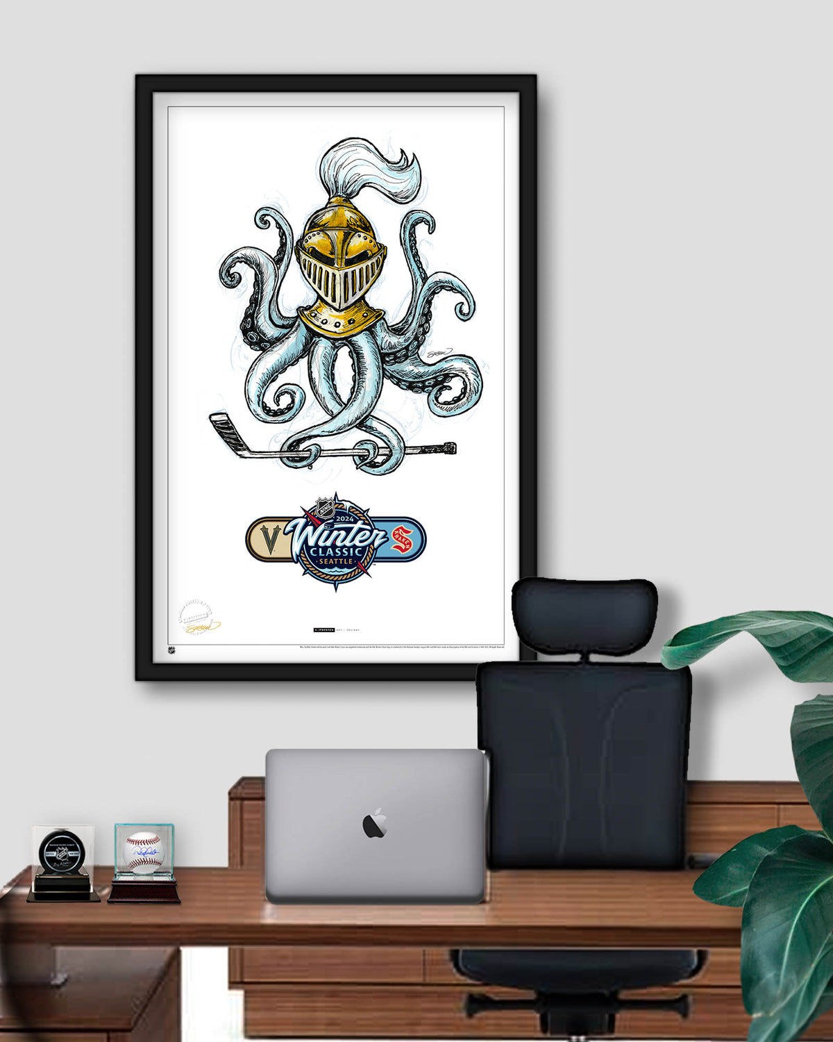 2024 NHL Winter Classic Sketch Limited Edition Art Prints