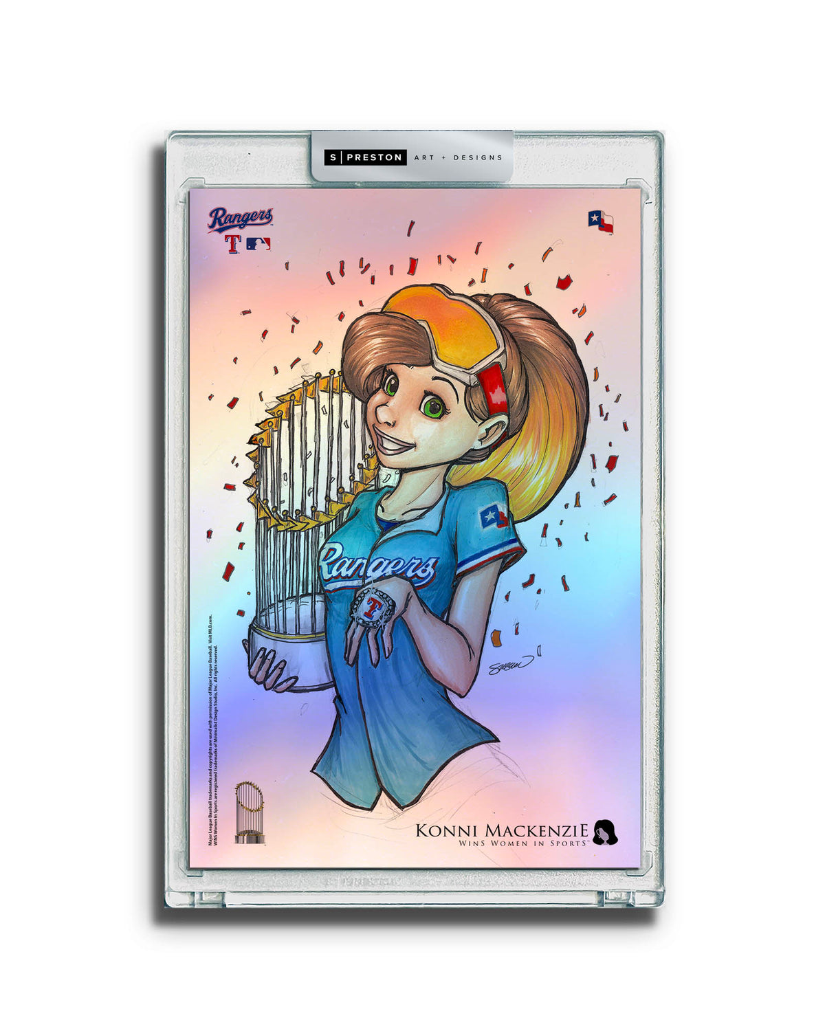 WinS® World Series Bling 2023 - Konni Mackenzie Art Card Slab