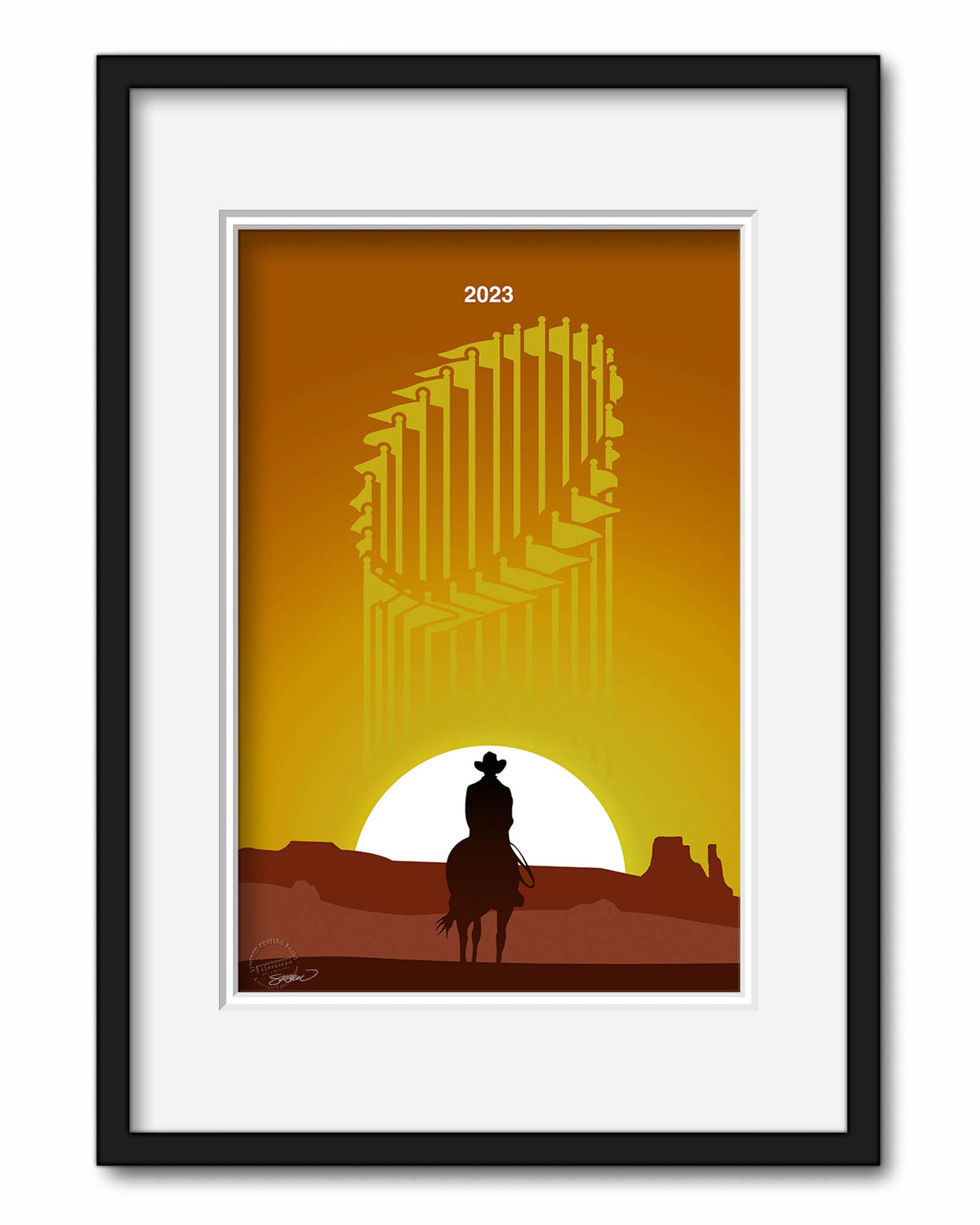Minimalist World Series 2023 Limited Edition Art Print