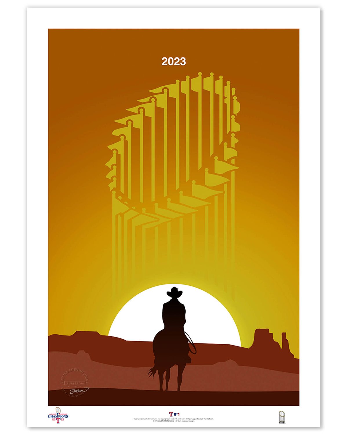 Minimalist World Series 2023 Limited Edition Art Print