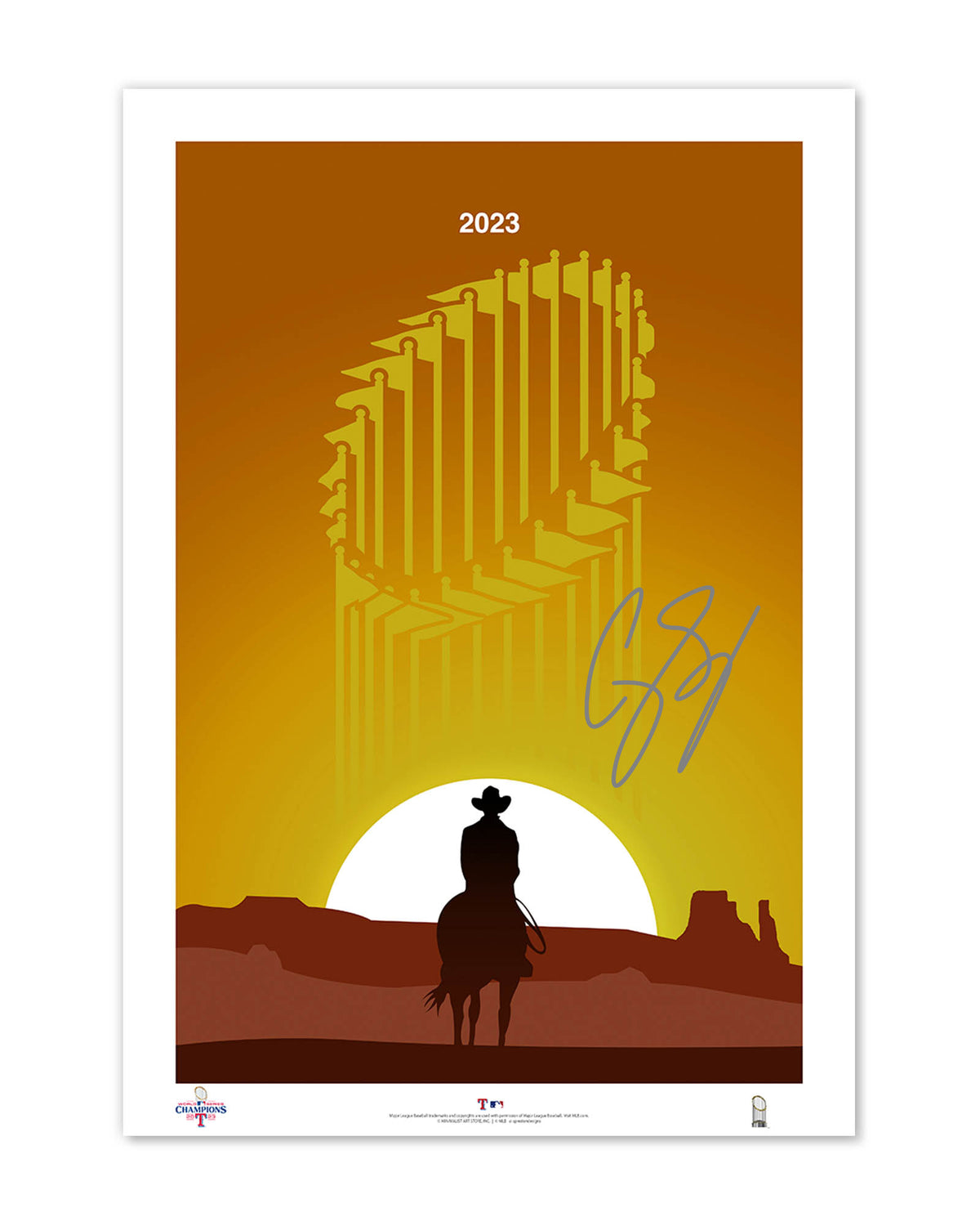 Minimalist World Series 2023 Limited Edition Art Print