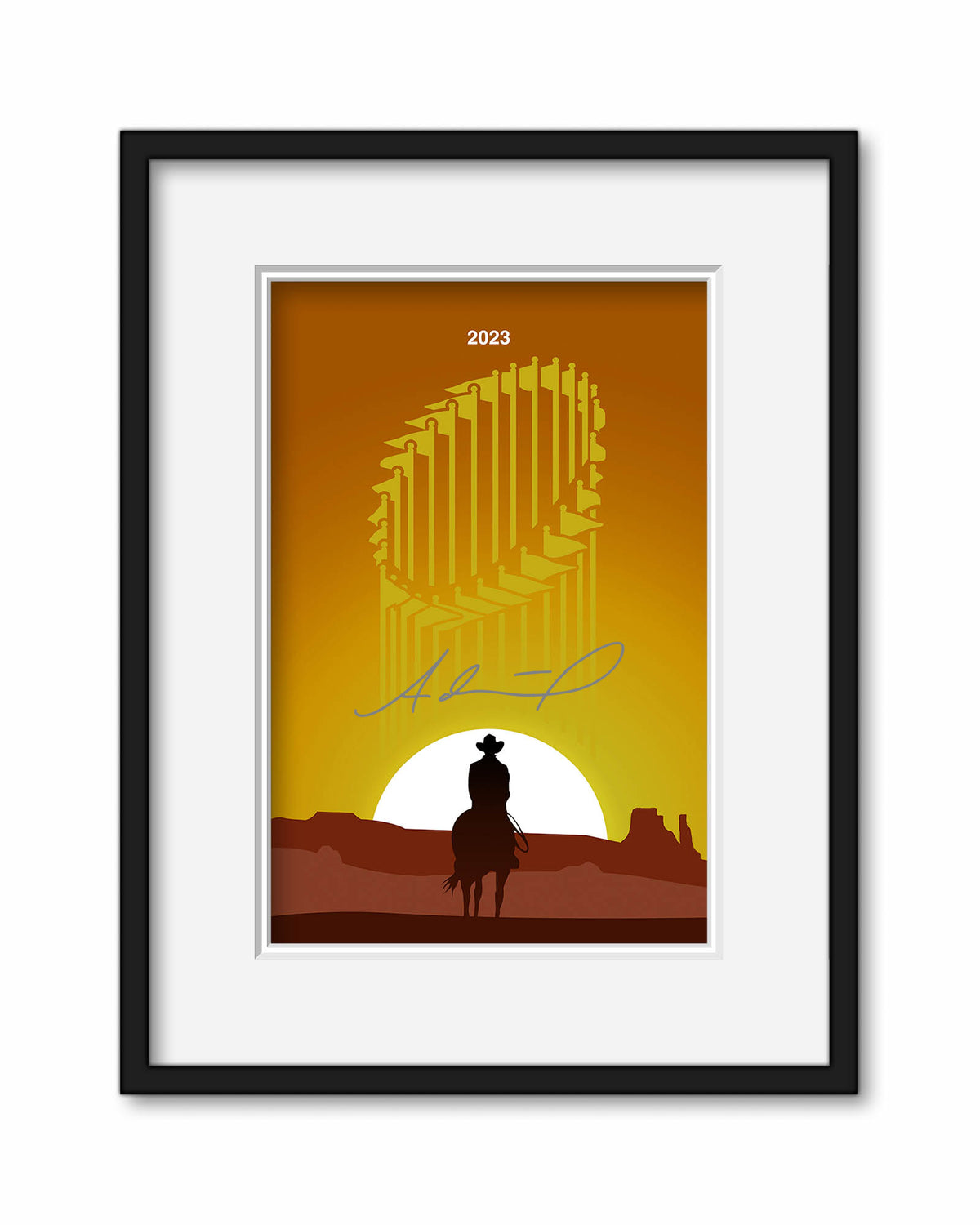 Minimalist World Series 2023 Limited Edition Art Print