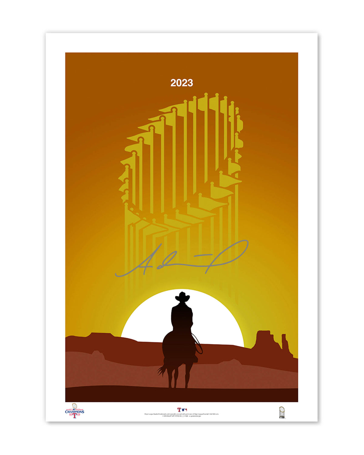 Minimalist World Series 2023 Limited Edition Art Print