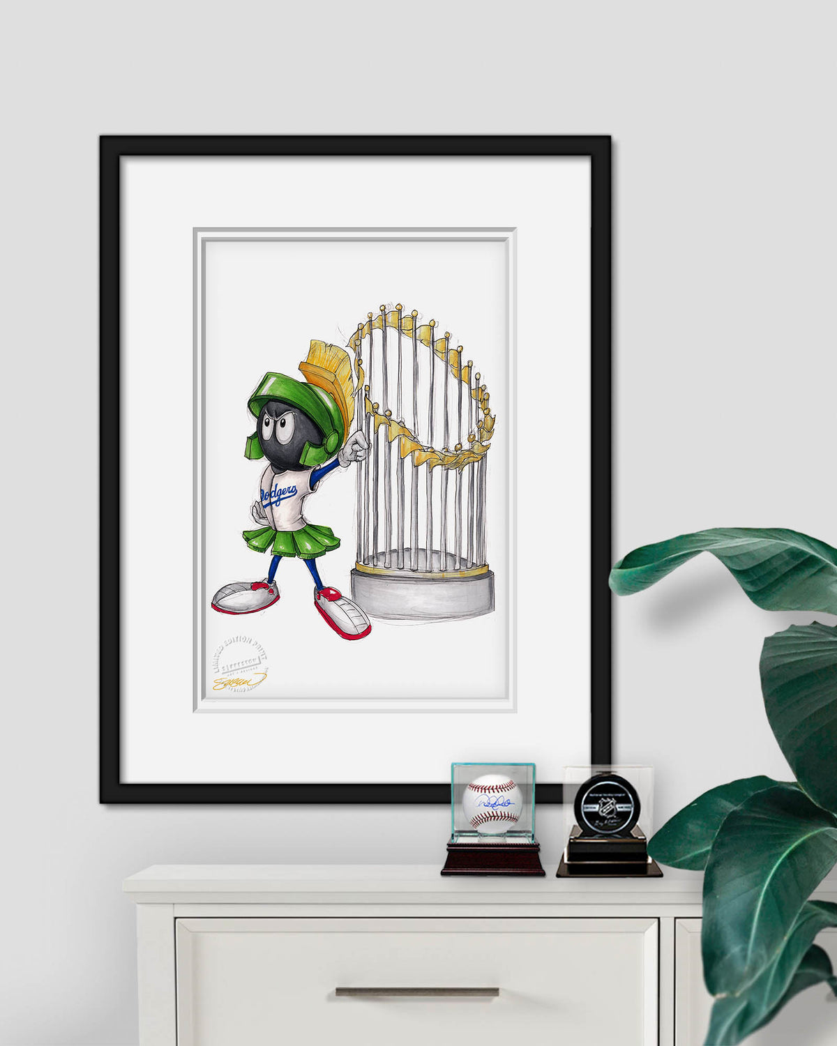 World Series Marvin The Martian 2024 Limited Edition Art Print