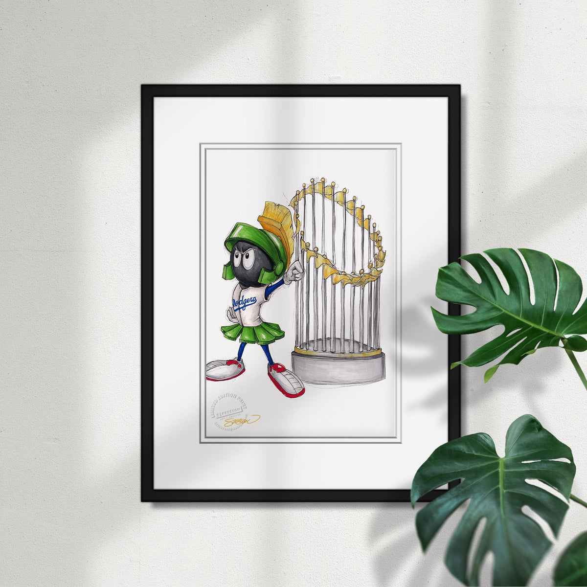 World Series Marvin The Martian 2024 Limited Edition Art Print