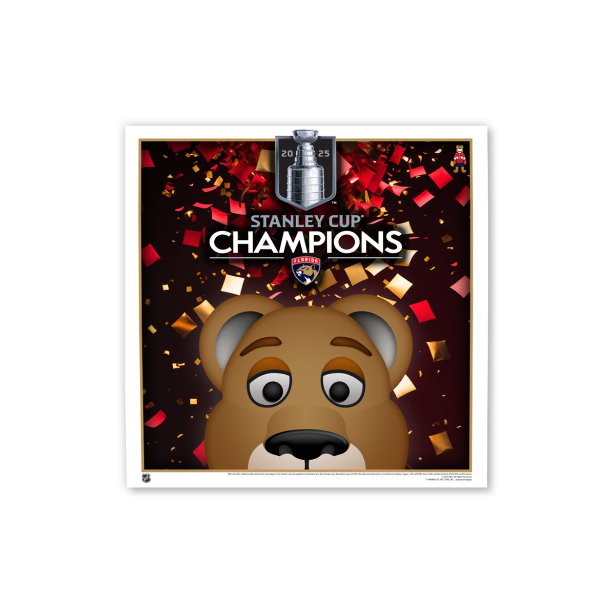 Minimalist Mascot Stanley Cup 2025 Limited Edition Art Print