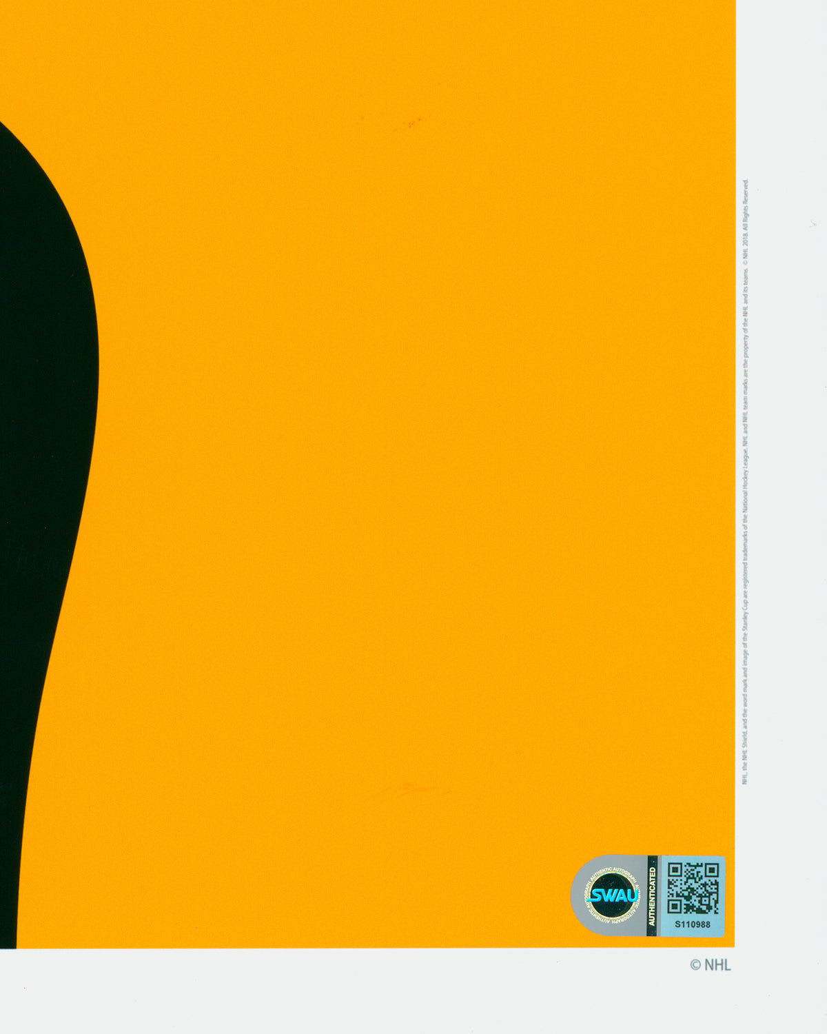 Minimalist Penguins Champions Trophy Artwork - Jaromir Jagr Autographed - Poster Print - Authenticated