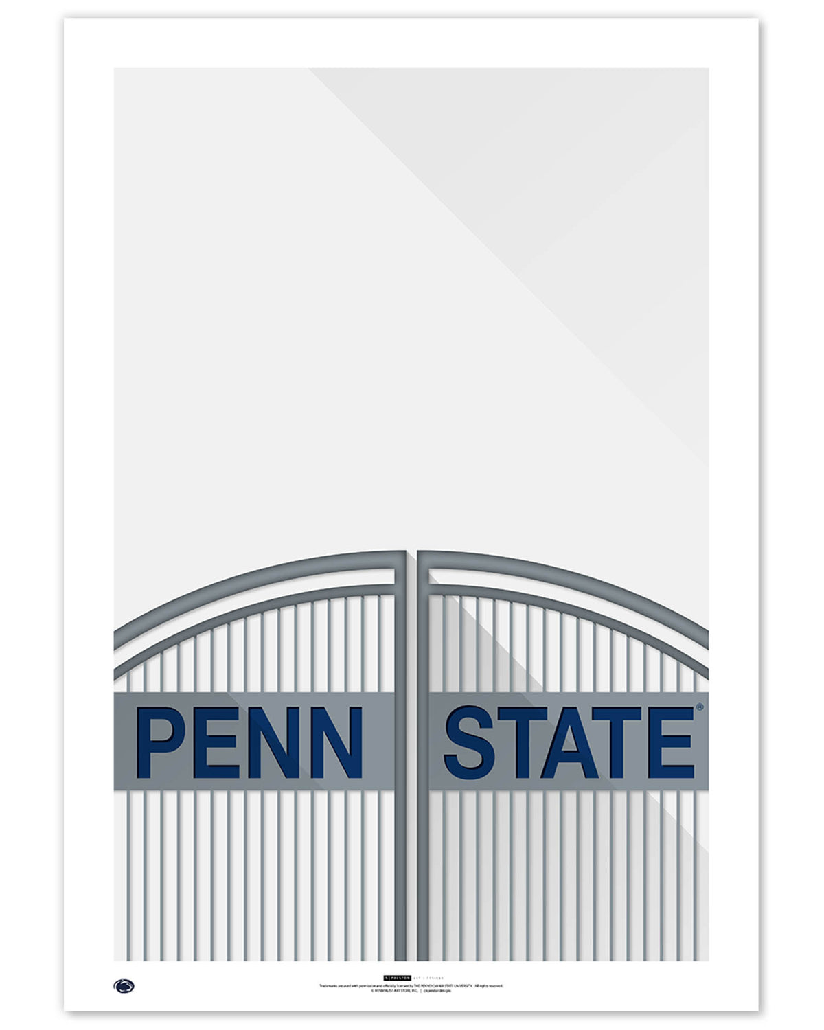 Minimalist Beaver Stadium