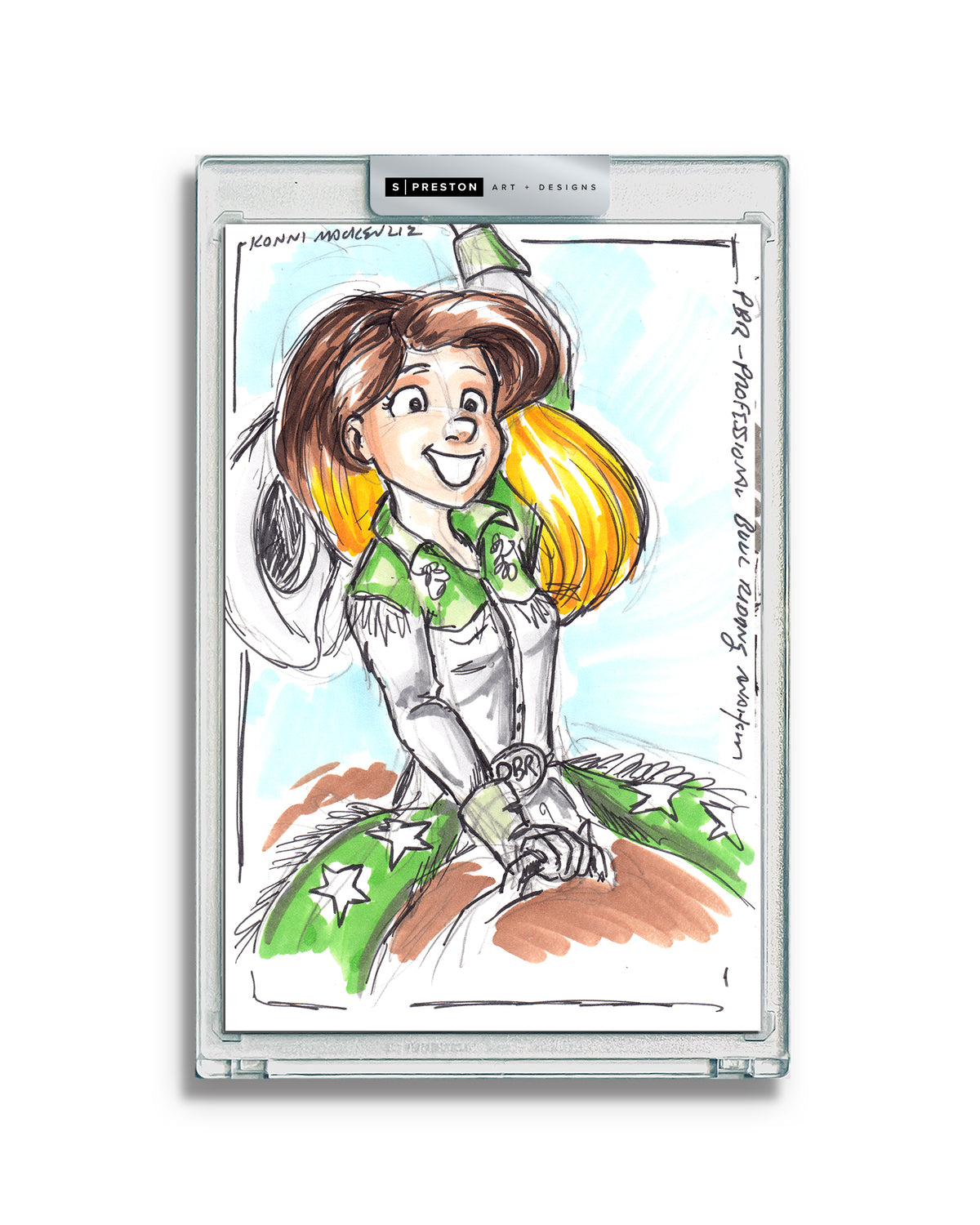WinS® Every Day Konni Mackenzie Original Art Card Slab 2022-08-13