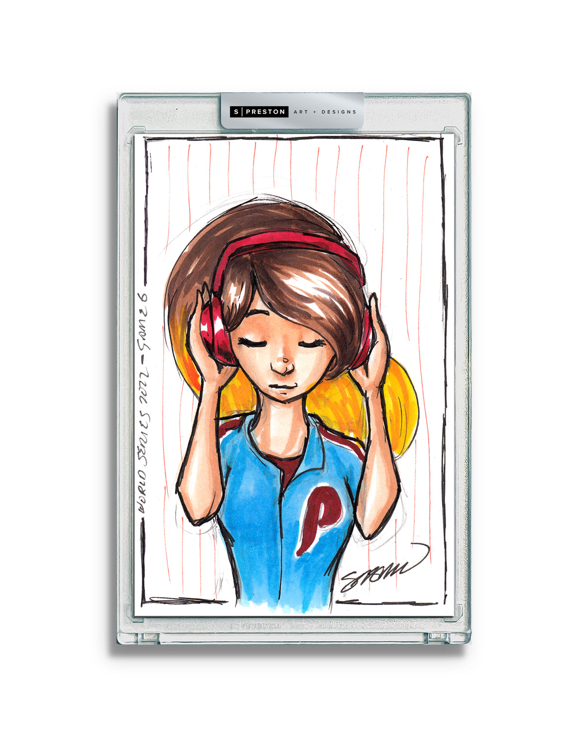WinS® Every Day Konni Mackenzie Original Art Card Slab 2022-11-5