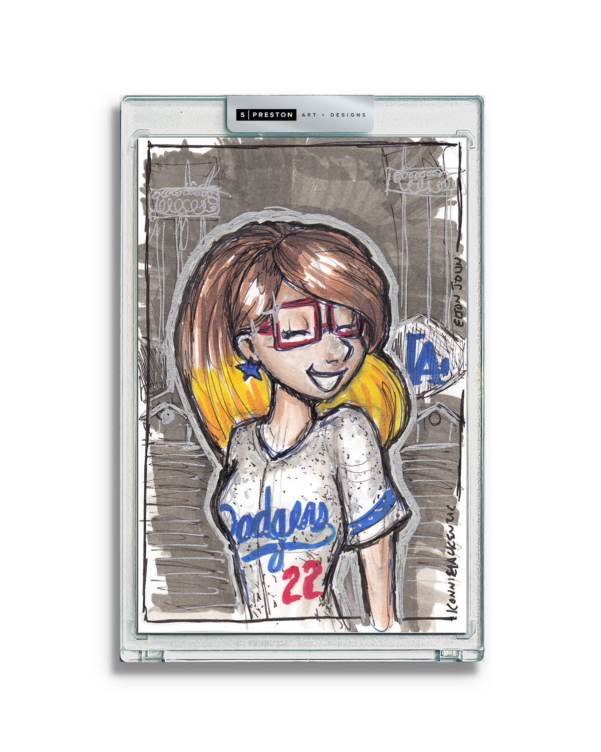 WinS® Every Day Konni Mackenzie Original Art Card Slab 2022-11-19