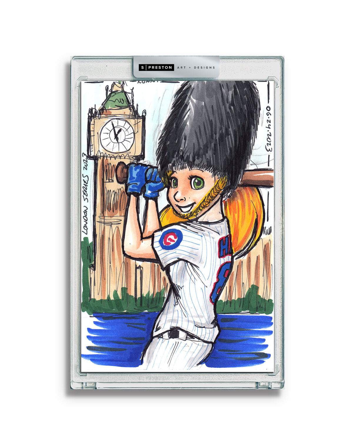 WinS® Every Day Konni Mackenzie Original Art Card Slab 2023-06-24