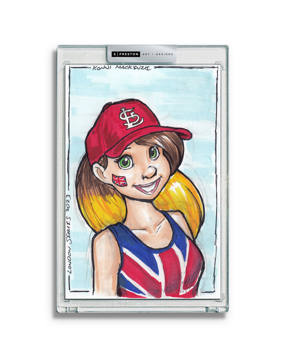WinS® Every Day Konni Mackenzie Original Art Card Slab 2023-06-25