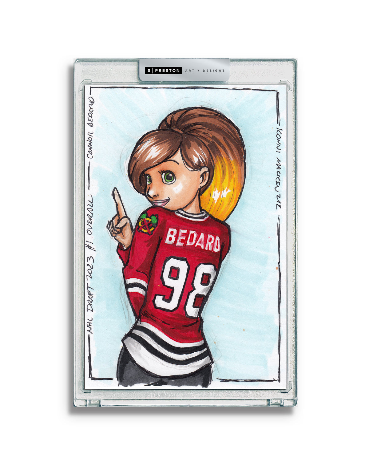WinS® Every Day Konni Mackenzie Original Art Card Slab 2023-06-28