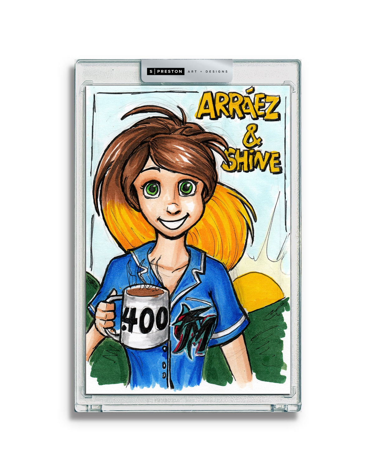 WinS® Every Day Konni Mackenzie Original Art Card Slab 2023-06-29