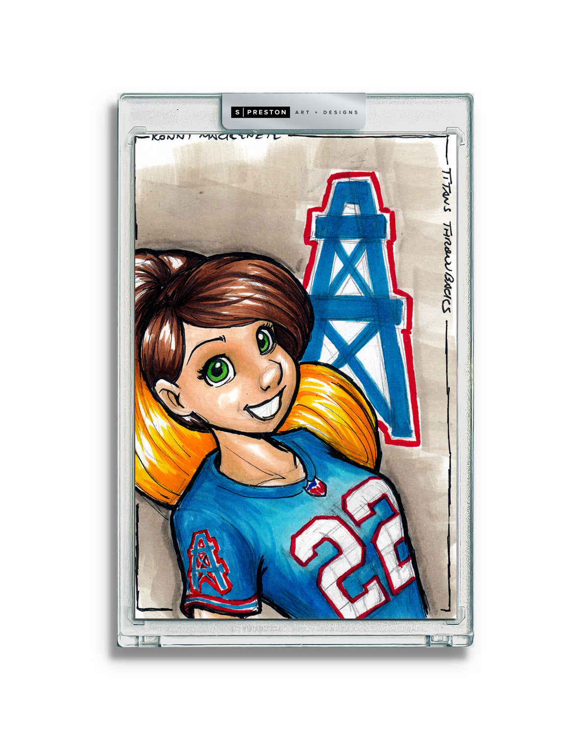 WinS® Every Day Konni Mackenzie Original Art Card Slab 2023-07-30