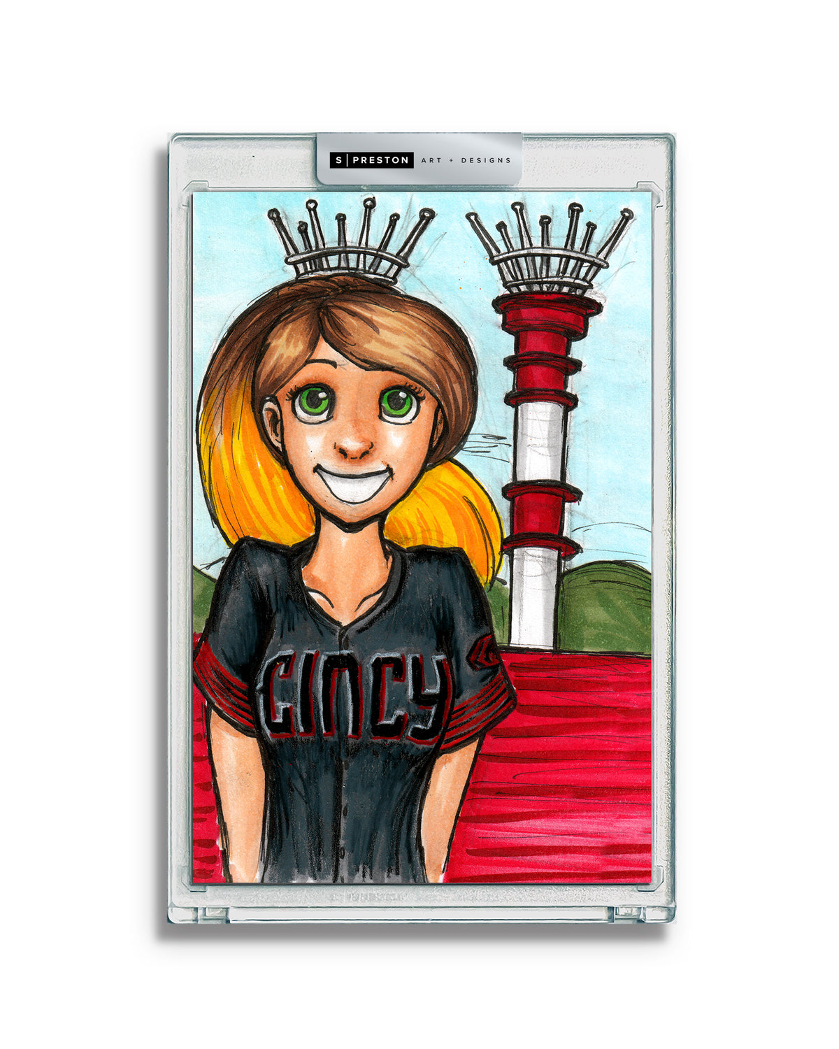 WinS® Every Day Konni Mackenzie Original Art Card Slab 2023-08-19