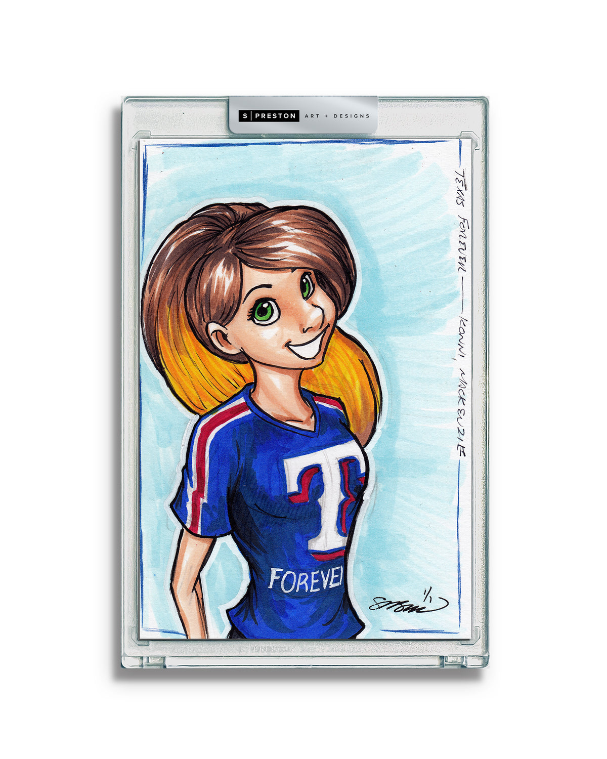 WinS® Every Day Konni Mackenzie Original Art Card Slab 2023-11-09