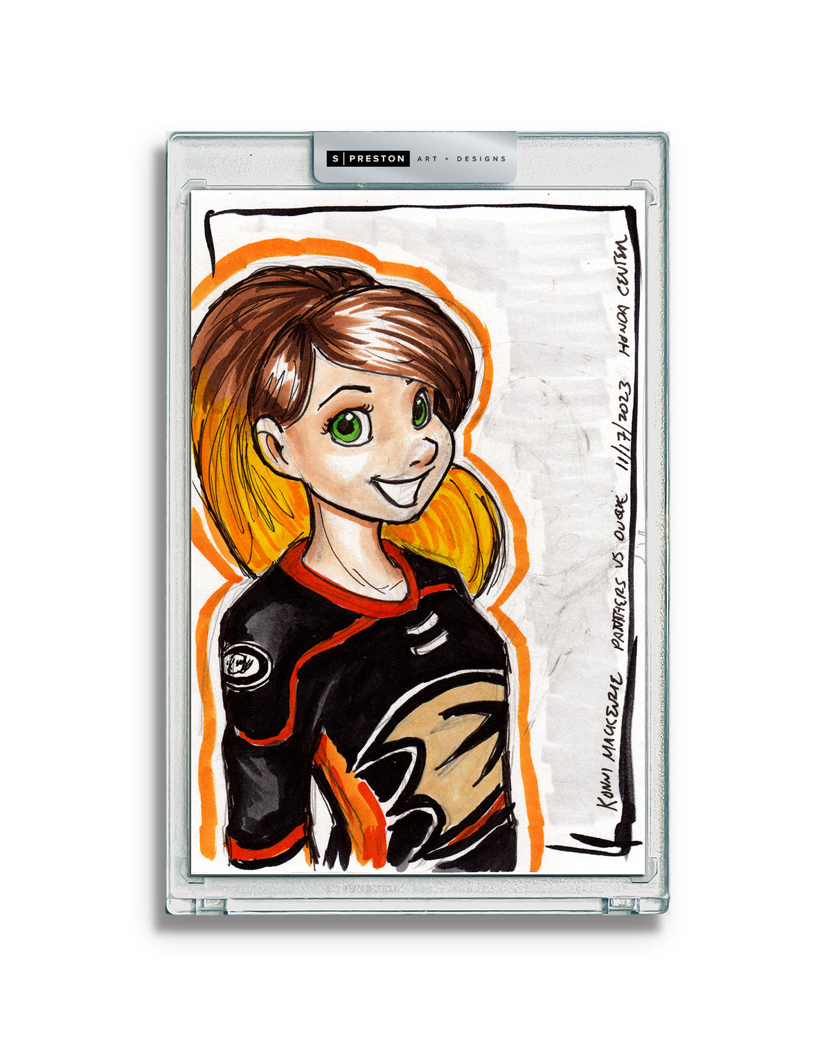 WinS® Every Day Konni Mackenzie Original Art Card Slab 2023-11-18