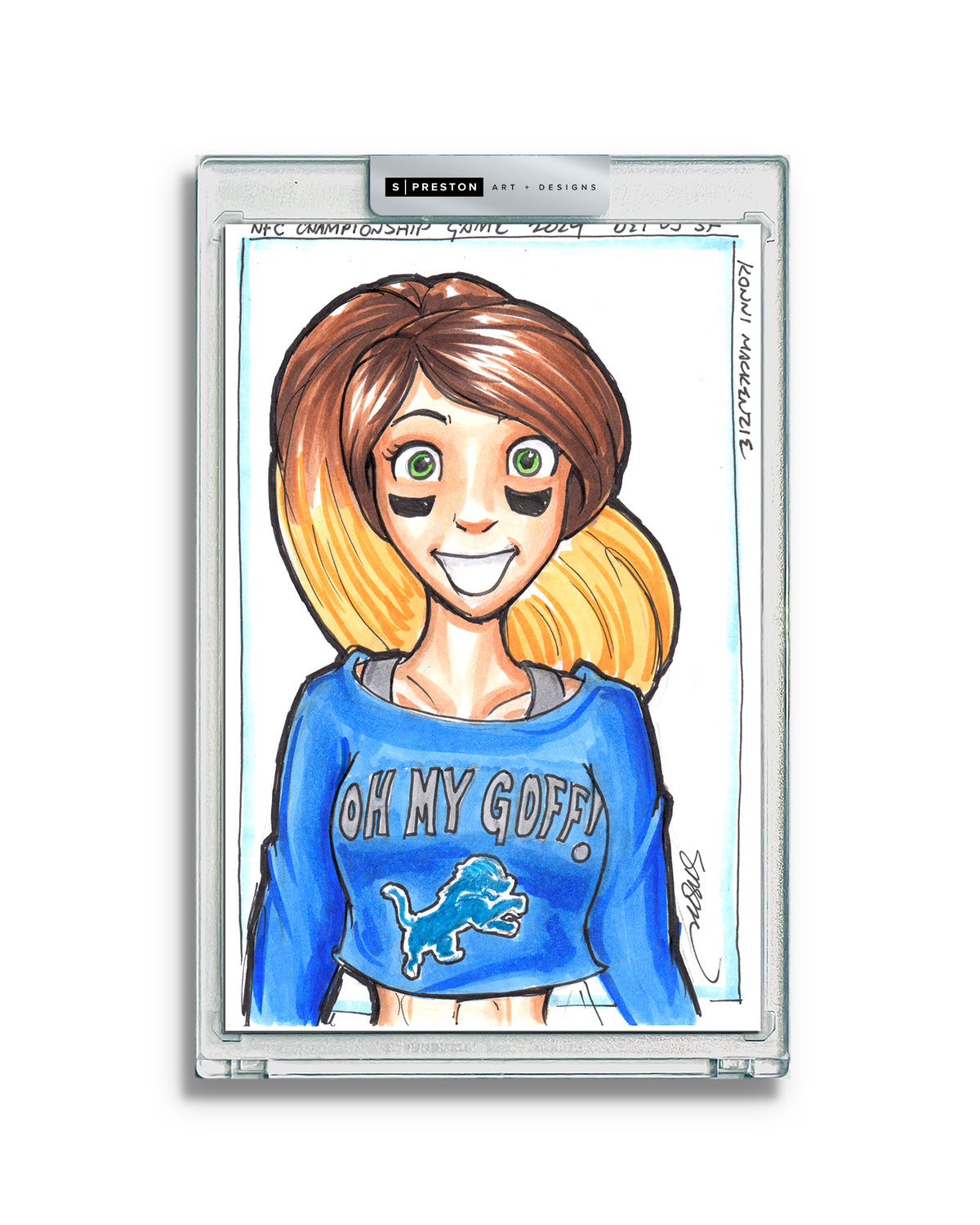 WinS® Every Day Konni Mackenzie Original Art Card Slab 2024-01-28