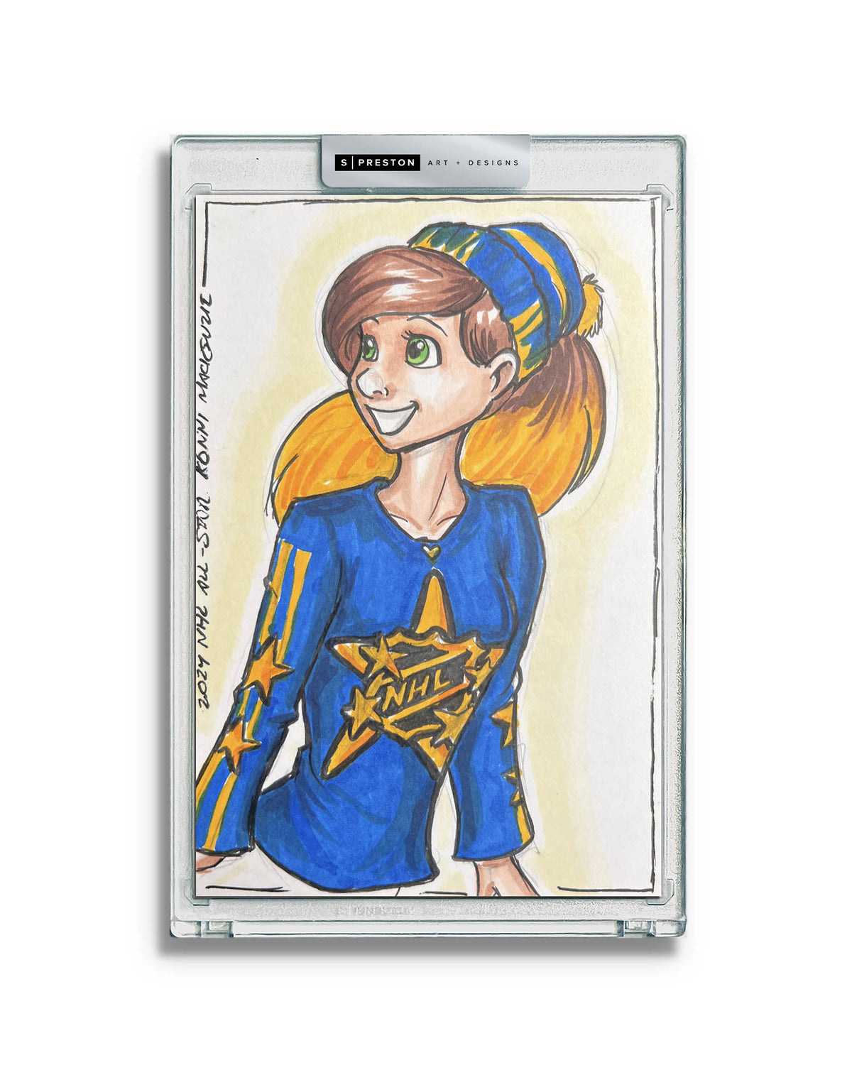 WinS® Every Day Konni Mackenzie Original Art Card Slab 2024-01-29