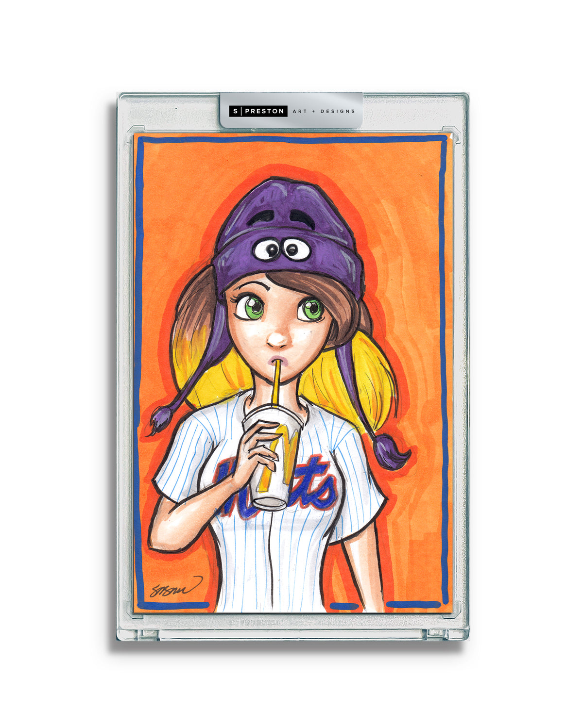 WinS® Every Day Konni Mackenzie Original Art Card Slab 2024-06-27